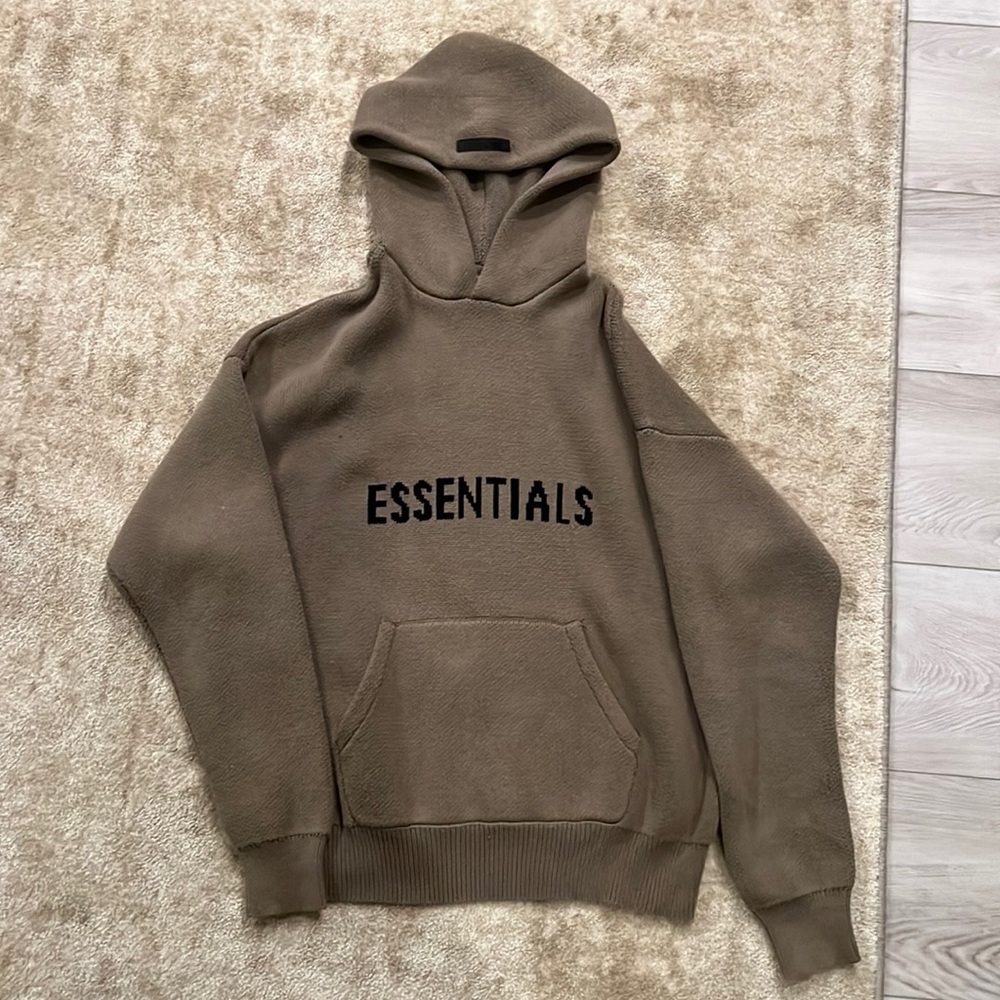 Essentials Sweater, Olive Green - image 1